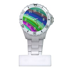 Motion Fractal Background Plastic Nurses Watch