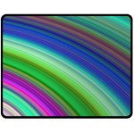 Motion Fractal Background Double Sided Fleece Blanket (Medium)  58.8 x47.4  Blanket Front