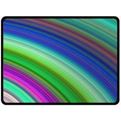 Motion Fractal Background Double Sided Fleece Blanket (large)  by Celenk