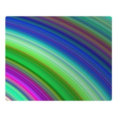 Motion Fractal Background Double Sided Flano Blanket (Large) 