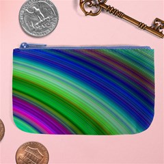 Motion Fractal Background Large Coin Purse by Celenk