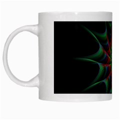 Star Abstract Burst Starburst White Mugs by Celenk