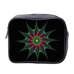 Star Abstract Burst Starburst Mini Toiletries Bag 2-side by Celenk