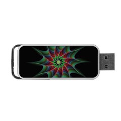 Star Abstract Burst Starburst Portable Usb Flash (one Side) by Celenk