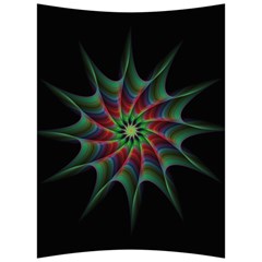 Star Abstract Burst Starburst Back Support Cushion by Celenk