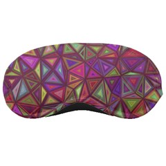 Triangle Background Abstract Sleeping Masks by Celenk