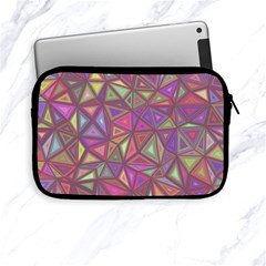 Triangle Background Abstract Apple Ipad Mini Zipper Cases by Celenk