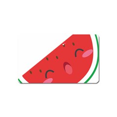 Watermelon Red Network Fruit Juicy Magnet (Name Card)