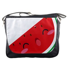 Watermelon Red Network Fruit Juicy Messenger Bags