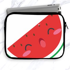 Watermelon Red Network Fruit Juicy Apple iPad 2/3/4 Zipper Cases