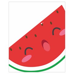 Watermelon Red Network Fruit Juicy Drawstring Bag (Small)