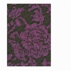 Purple Black Red Fabric Textile Large Garden Flag (two Sides) by Celenk