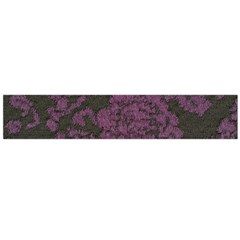 Purple Black Red Fabric Textile Large Flano Scarf 