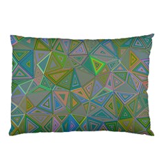 Triangle Background Abstract Pillow Case