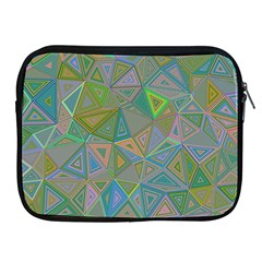 Triangle Background Abstract Apple Ipad 2/3/4 Zipper Cases by Celenk