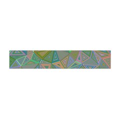 Triangle Background Abstract Flano Scarf (mini) by Celenk