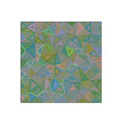 Triangle Background Abstract Satin Bandana Scarf by Celenk