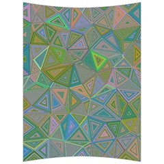 Triangle Background Abstract Back Support Cushion