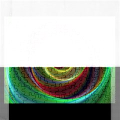 Spiral Vortex Fractal Render Swirl Rectangular Jigsaw Puzzl