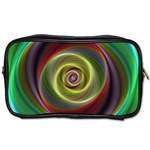 Spiral Vortex Fractal Render Swirl Toiletries Bags 2-Side Front