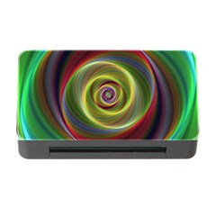 Spiral Vortex Fractal Render Swirl Memory Card Reader With Cf by Celenk