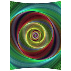 Spiral Vortex Fractal Render Swirl Back Support Cushion by Celenk