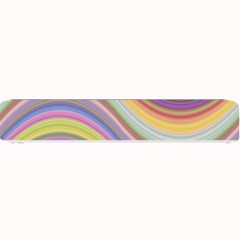 Wave Background Happy Design Small Bar Mats by Celenk