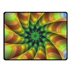 Vision Wallpaper Decoration Double Sided Fleece Blanket (small)  by Celenk