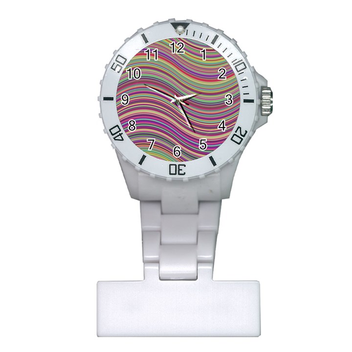 Wave Abstract Happy Background Plastic Nurses Watch