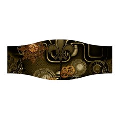 Wonderful Noble Steampunk Design, Clocks And Gears And Butterflies Stretchable Headband by FantasyWorld7