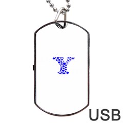 Heyyou Dog Tag Usb Flash (one Side)