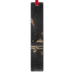 Wonderful Dolphins And Flowers, Golden Colors Large Book Marks