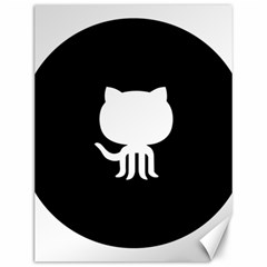 Logo Icon Github Canvas 12  X 16   by Celenk