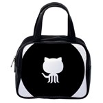 Logo Icon Github Classic Handbags (One Side) Front