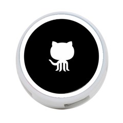 Logo Icon Github 4-port Usb Hub (two Sides)  by Celenk