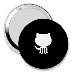 Logo Icon Github 3  Handbag Mirrors by Celenk