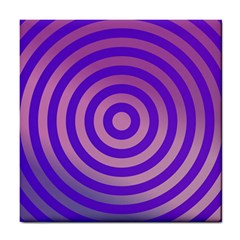 Circle Target Focus Concentric Tile Coasters by Celenk