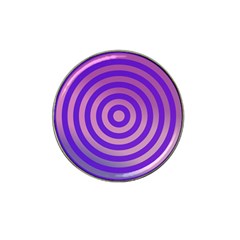 Circle Target Focus Concentric Hat Clip Ball Marker by Celenk