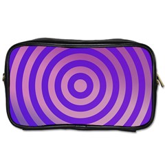 Circle Target Focus Concentric Toiletries Bags 2-side by Celenk