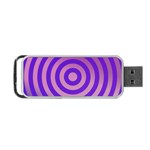 Circle Target Focus Concentric Portable USB Flash (One Side) Front