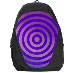 Circle Target Focus Concentric Backpack Bag by Celenk