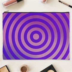 Circle Target Focus Concentric Cosmetic Bag (xxxl)  by Celenk