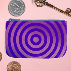 Circle Target Focus Concentric Large Coin Purse by Celenk