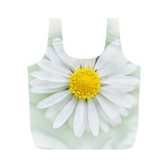 Art Daisy Flower Art Flower Deco Full Print Recycle Bags (m)  by Celenk