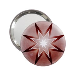 Star Christmas Festival Decoration 2 25  Handbag Mirrors by Celenk