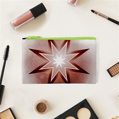 Star Christmas Festival Decoration Cosmetic Bag (xs) by Celenk