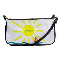 Summer Beach Holiday Holidays Sun Shoulder Clutch Bags by Celenk