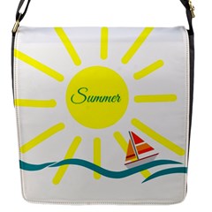 Summer Beach Holiday Holidays Sun Flap Messenger Bag (s) by Celenk