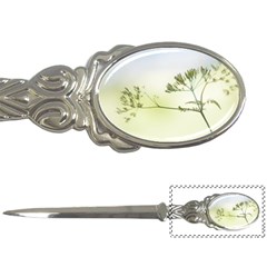 Spring Plant Nature Blue Green Letter Openers by Celenk