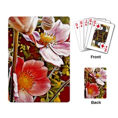 Flower Hostanamone Drawing Plant Playing Card by Celenk